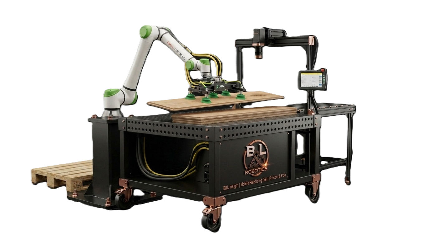 B&L Robotics palletiseersysteem